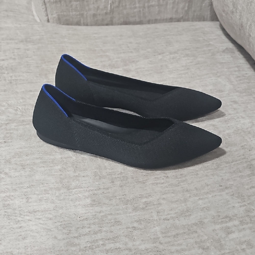 Rothy's Black and Blue Women's Flats